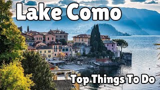 Lake Como Travel Guide 2025 - Bellagio, Menaggio, Varenna Stunning Scenic Views of Italian Lake Como