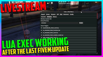 FiveM Lua Exec Cheat + Making Money + Dumper + Bypass (Working undetectable after last FiveM update)