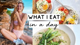 WHAT I EAT IN A DAY | Intuitive eating with EASY RECIPES + LIFE UPDATE