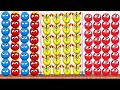 😂 Satisfying 3×3 Games Challenges / Hide Ball 🆚 Draw to Smash 🆚 Lucky Balls 2048 Gameplay part 68