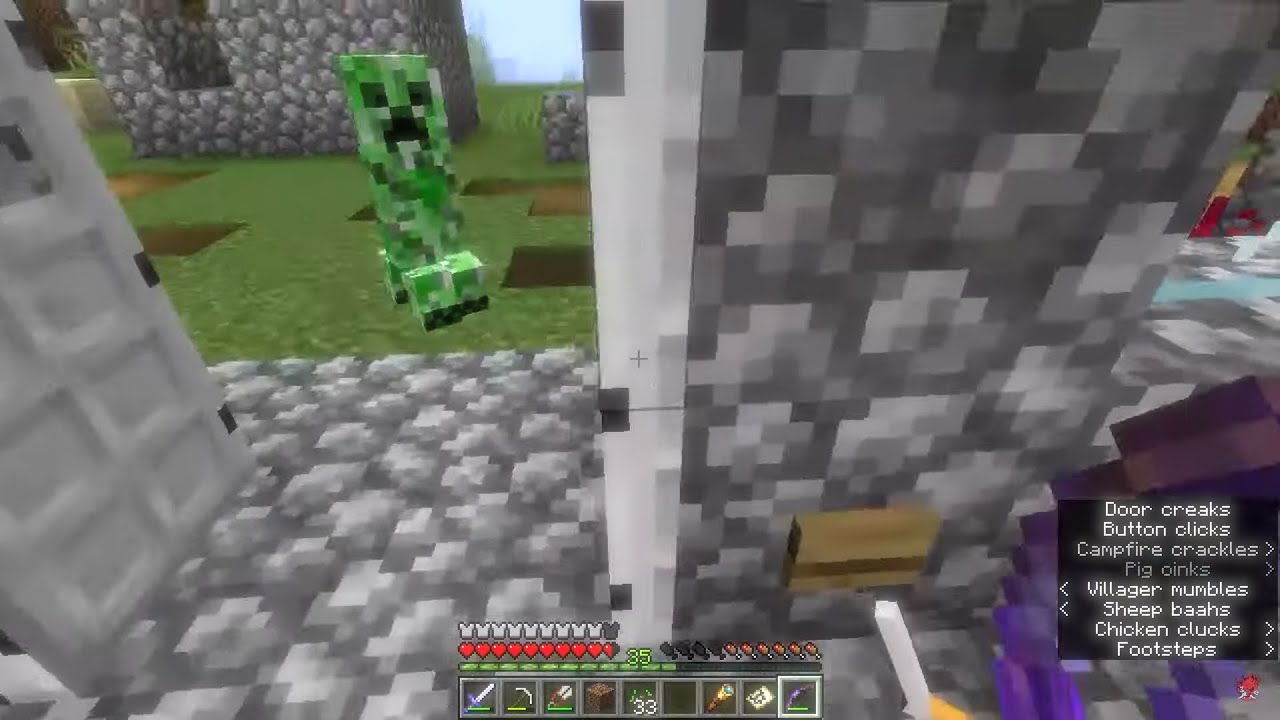 Creeper Jumpscare Minecraft Live Stream Highlights YouTube