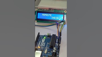 lcd display with Arduino 🪛|| #tech #technology #trending #shortsfeed #viralvideo #ytsearch
