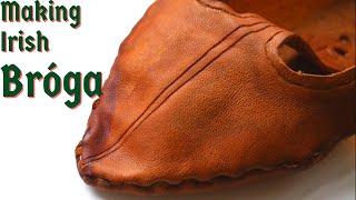 Making Viking Age Irish Shoes