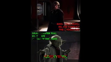 Knightfall Vader VS Master Yoda (Legends) | Battle #starwarsbattle #shorts #trending