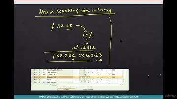 SAP HANA SD Advanced Training 3.6 - What is price rounding