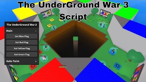Roblox The UnderGround War 3 (Pastebin/Mediafire)
