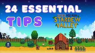 Tips for new players in  Stardew Valley