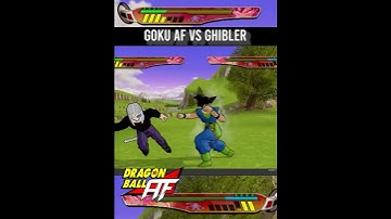 DB BUDOKAI AF ULTIMATE - Goku AF vs Ghibler #bt3 #bt4 #dbaf #dragonball #dragonballaf #goku #vegeta