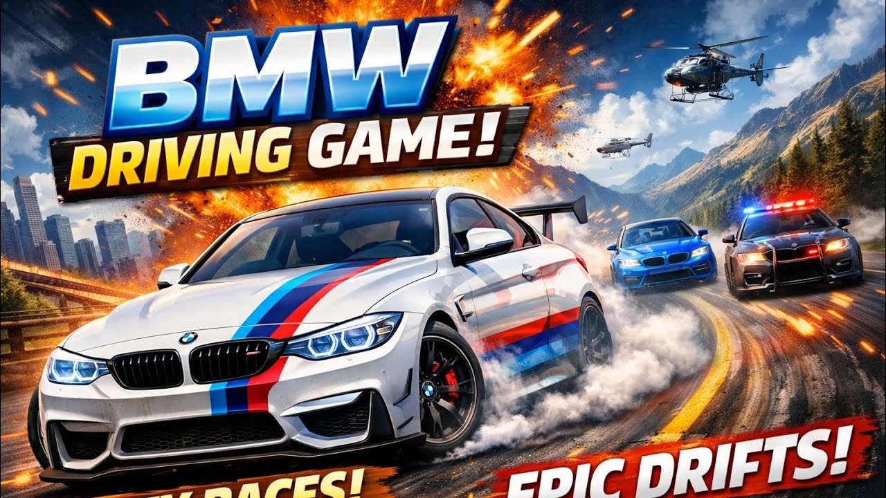 🔥 BMW Driving Game 4K 🚘 | Realistic Speed, Drift & City Drive | Ultimate Car Game 🎮