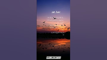 تلاوة صوتية جميلة للشيخ عبد الرحمن السديس💫🖤🍁🌙