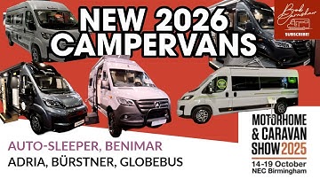 NEW 2026 CAMPERVANS - Motorhome And Caravan Show 2025 Part 4
