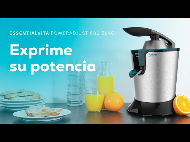 Exprimidor eléctrico EssentialVita PowerAdjust 600 Black 