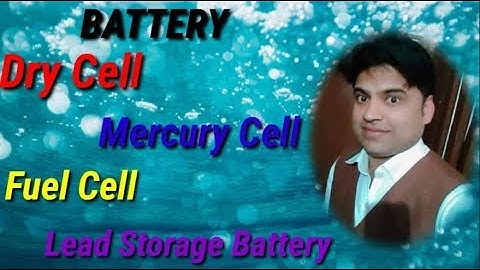Battery/Dry /Lanlacche Cell/Mercury cell/lead storage battery/fuel cell/Chemistry by Vicky Narang 3D