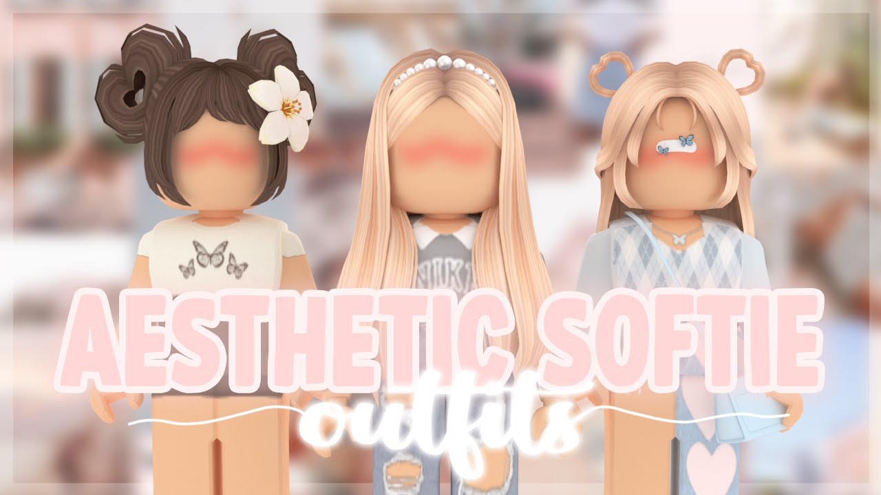 ✨AESTHETIC and SOFT roblox outfits ideas🍑 *10 ideias de looks aesthetic no  roblox* - Juh 