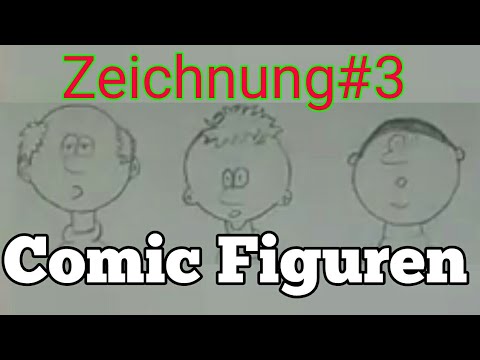 Comic Figuren Zeichnen Lernen Zeichnung 3 Youtube