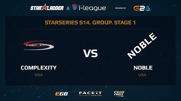 Complexity vs Noble - Map 2 - Cache (SL i-League StarSeries XIV)