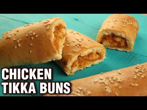 Chicken Tikka Buns Recipe   How To Make Chicken Buns At Home   Chicken Recipes   Neha