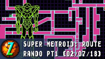 Super Metroid: Route Randomizer (part 1)