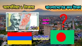 Armenia 1 taka to Bangladeshi taka exchange rate 2025