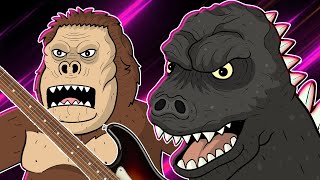 Godzilla Vs Kong: Guitar Battle #Shorts