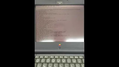 NetBSD / mac68k on PowerBook540c改 3/3