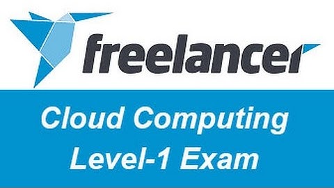 Freelancer.com Cloud Computing Level-1 Test