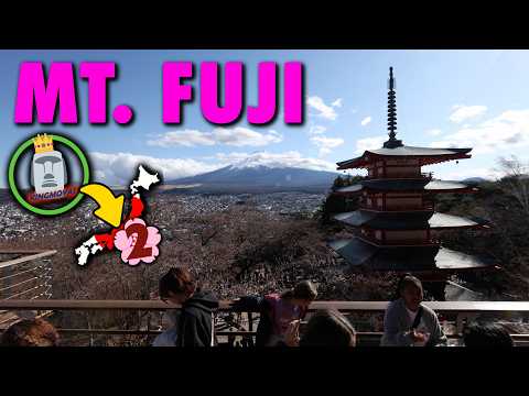 THE MOST BEAUTIFUL MOUNTAIN IN THE WORLD | Japan Cherry Blossom Tour
