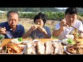 직접 담근 매실청으로 만드는 맛있는 겉절이 & 수육 (Boiled pork & Fresh Kimchi) 요리&먹방!! - Mukbang eating show