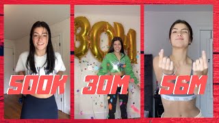 🏅 CHARLI D&#39;AMELIO Milestones REACHED [From 0 to 60 Million]