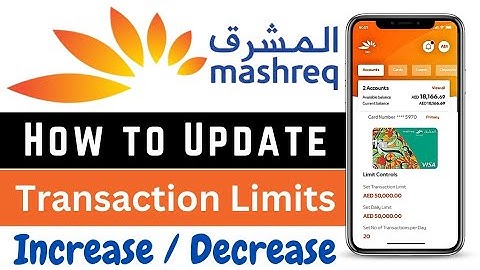 How to Increase Limit in Mashreq Bank App | How to increase Transaction Limit in Mashreq Bank App