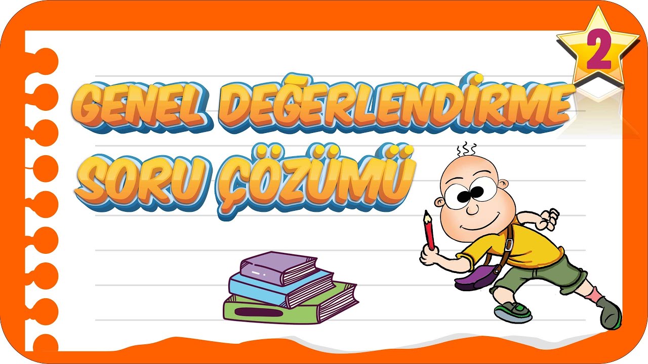 2. Sınıf Genel Değerlendirme Soru Çözümü #Türkçe