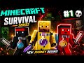 #1 🔴We are LIVE🔴 in a NEW Survival World #minecraft #gaming #live #survival