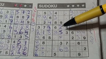 (#6067) Sunday. Four Stars Sudoku puzzle. Bonus Extra edition. 03-05-2023 Extra part 2 of 4