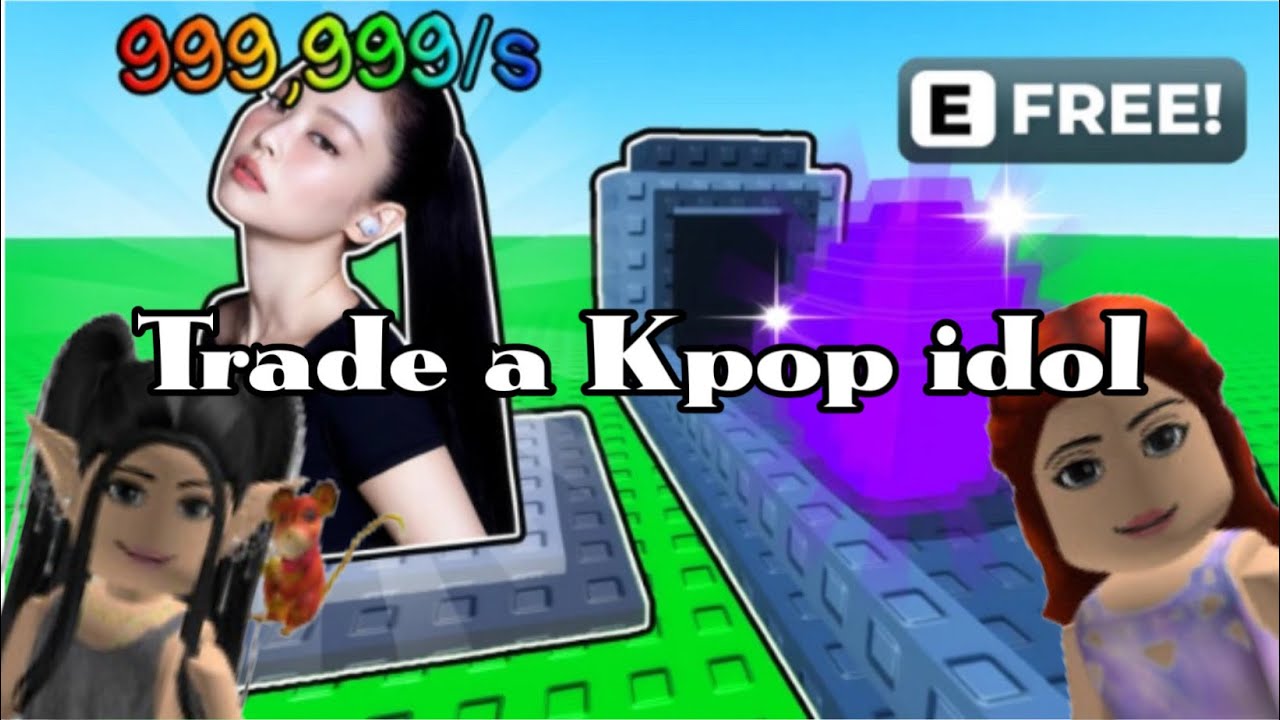 ROBLOX Trade a kpop idol with Sakura (Mixed languages) YouTube