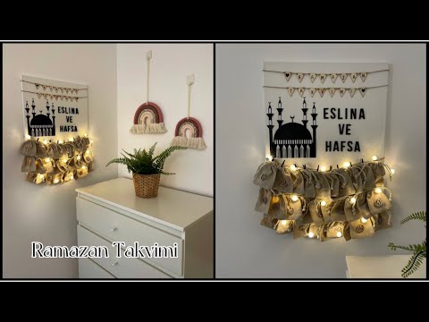 RAMAZAN TAKVIMI ✨ | DIY | RAMADAN CALENDER 🌟