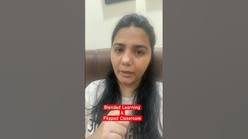 Difference between Blended Learning & Flipped classroom | Paper-1 | UGC NET EXAM | UGC plugin #ugc