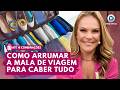 Como arrumar MALA DE MÃO para 10 dias: 18 combinações práticas! | BELEZA E VIDA