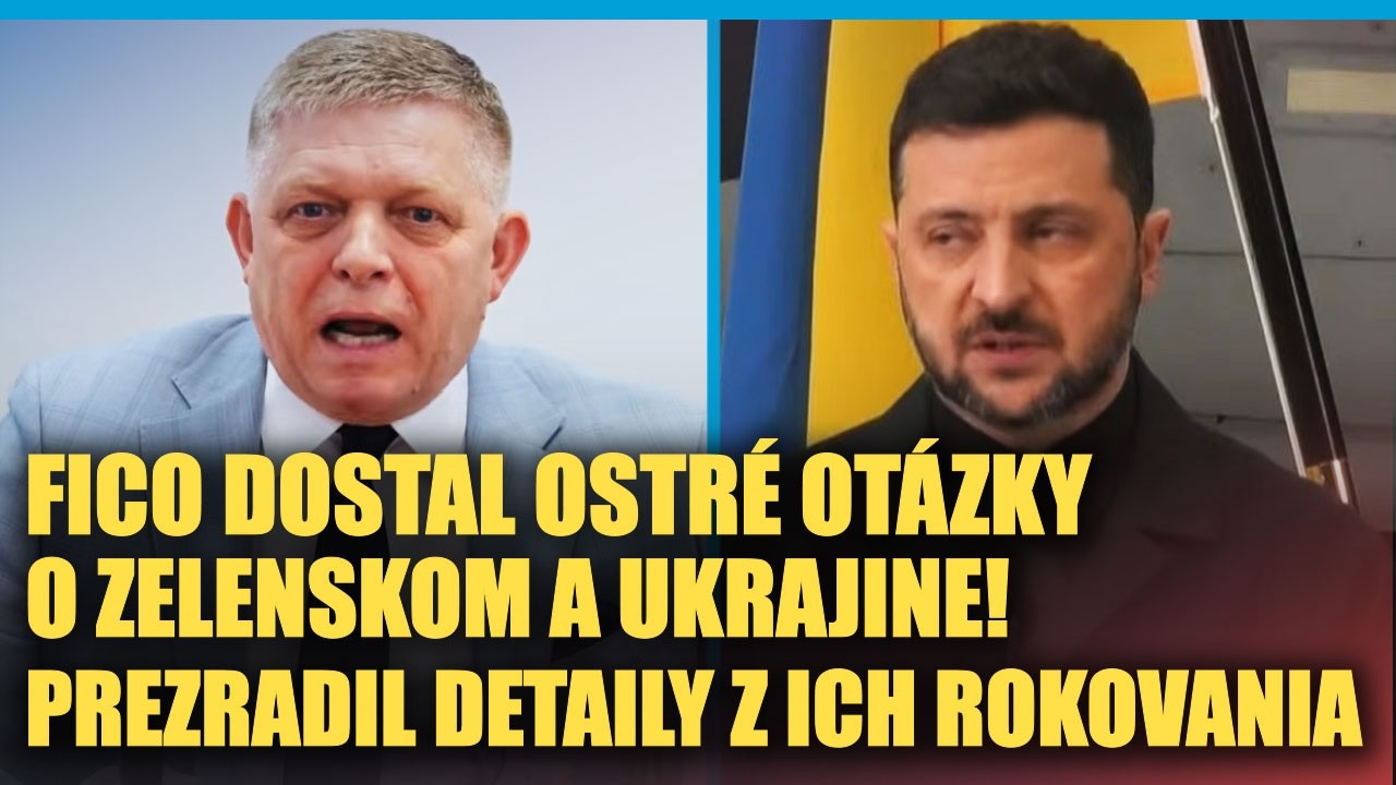 Fico dostal od študentov poriadne ostré otázky o Zelenskom, prezradil aj detaily z ich rokovania