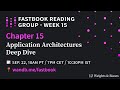 Wb fastbook reading group  15 application architectures deep dive