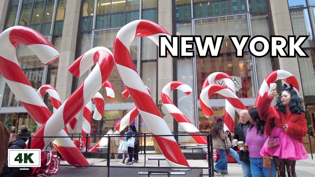 New York, Amerika Serikat | NYC | Tur Jalan Kaki 4K