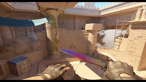 Anubis CS2 A Side Heaven & Stairs Smoke from same Position