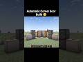 Minecraft Automatic Corner door Build minecraft gaming 