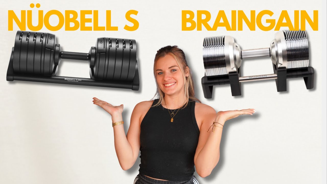 NÜOBELL S vs BRAINGAIN ⎸ Les Meilleurs Haltères Réglables ?!  ⎸ Test & Comparaison