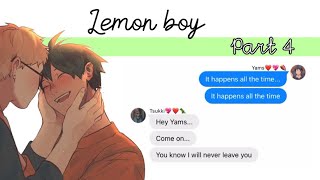 Lemon boy || Tsukkiyama fluff || Haikyuu lyric prank || Akaashi’s Glasses