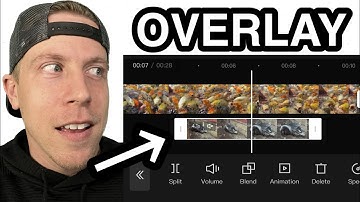 How to Overlay a Video on CapCut - Tutorial