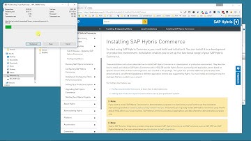 hybris and GIT integration part 2 - hybris instalation