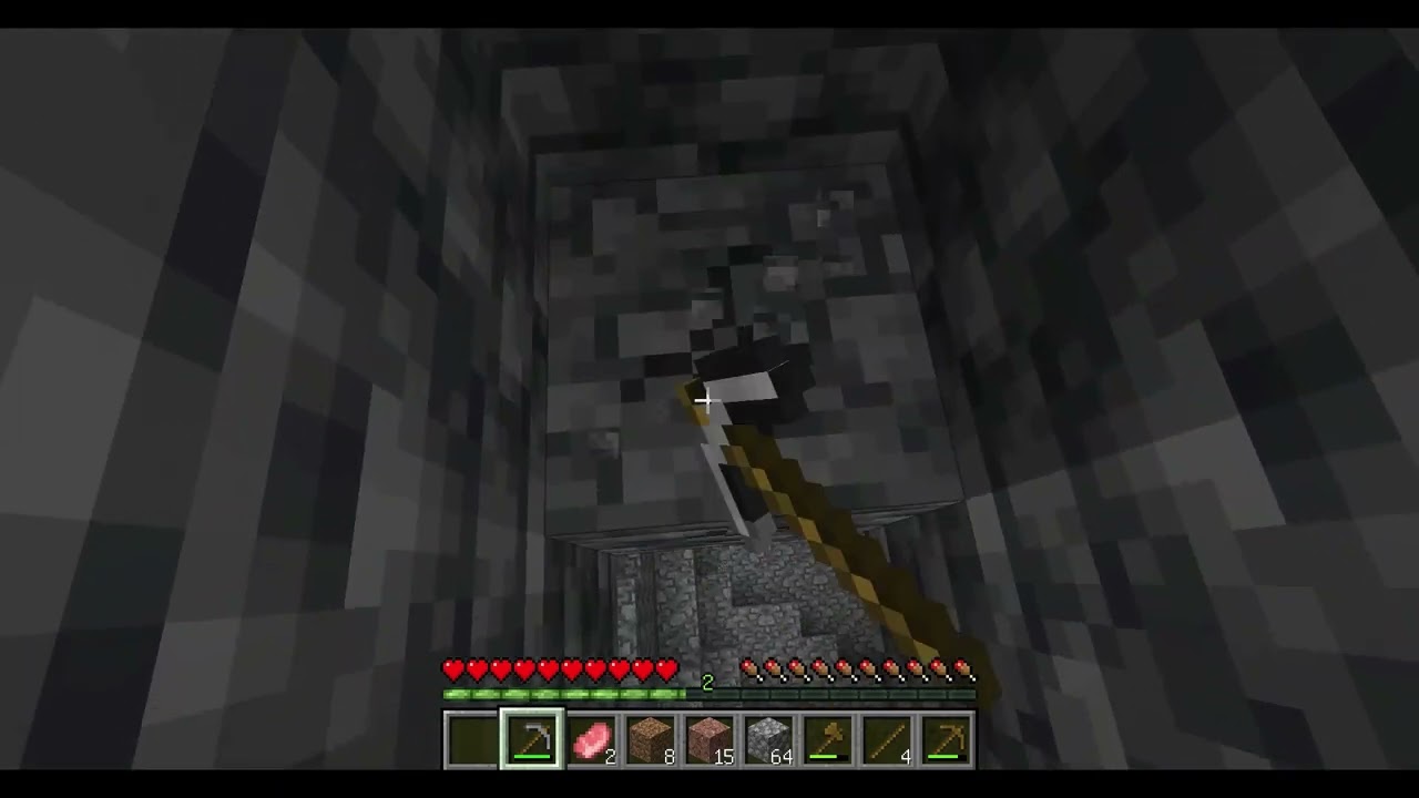 マインクラフト バージョン1 18 1で直下掘りしてダイヤモンドを探してみた Youtube