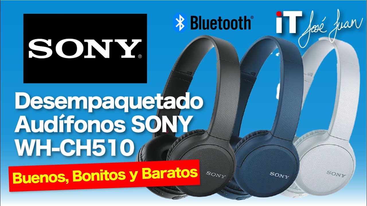 Audífonos Sony WH-CH510 Bluetooth Azul