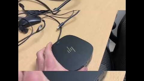 HP EliteBook Docking Station setup