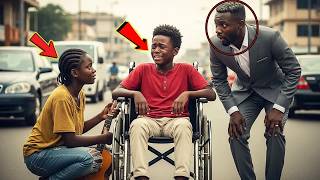 ＂Billionaire Sees His Paralyzed Son Smiling for the First Time — Because of a Homeless Girl＂